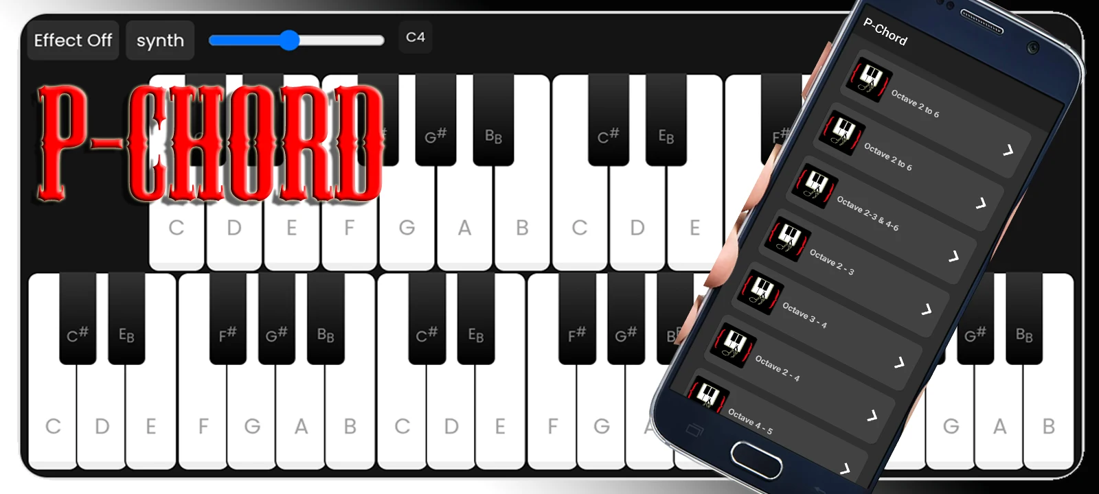 P-Chord: Piano Multi Octave screenshot