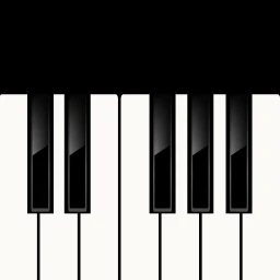 Symbol von Piano - Einfaches Klavier